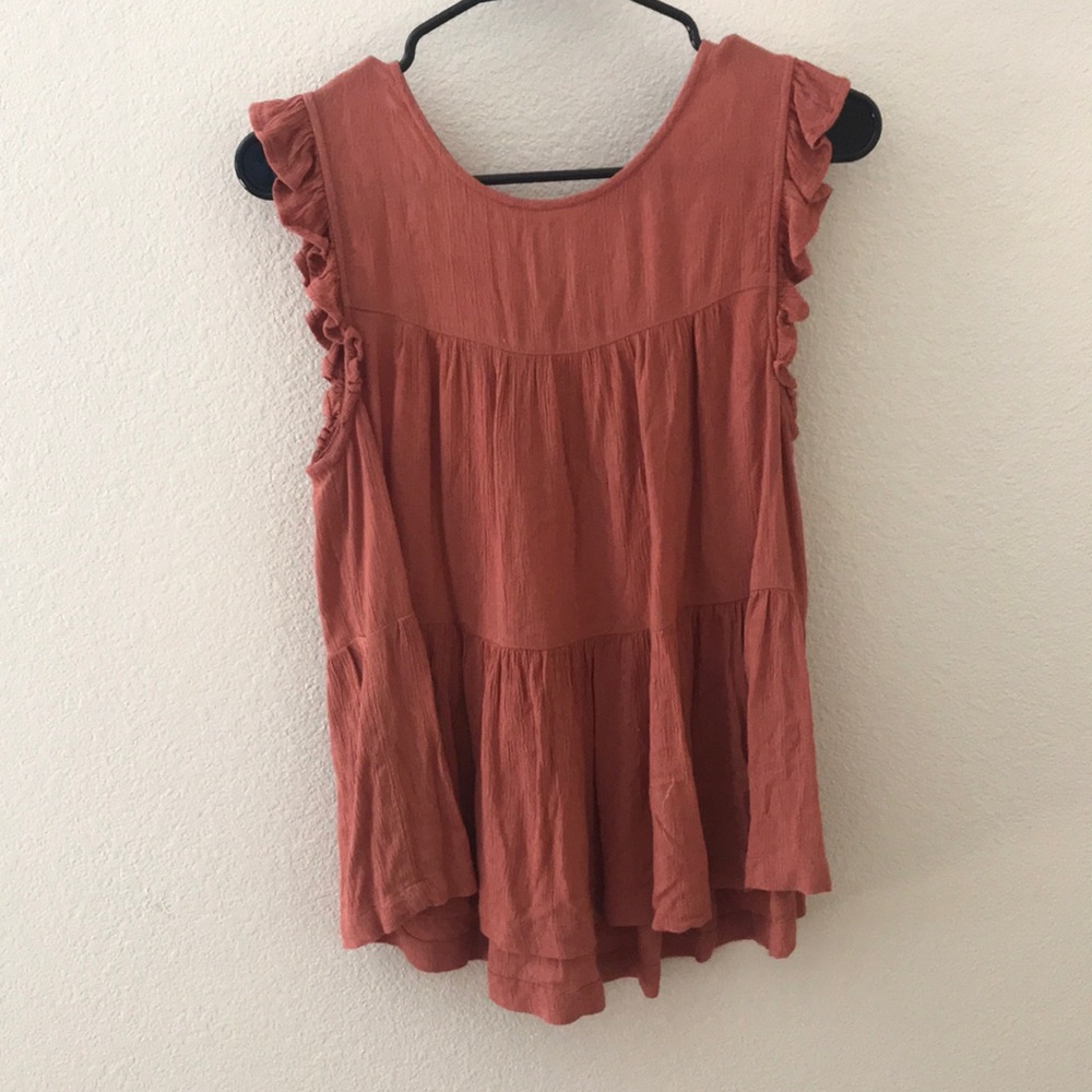 Rustic orange Top